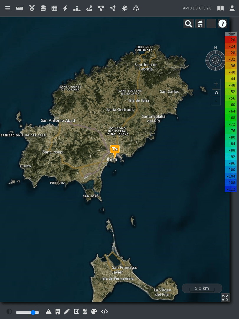 Mobile 3D Interface Homepage